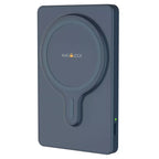 myCharge Maglock 3k 3000mAh/12W Wireless Charger + USB-C Power Bank - Blue image 0