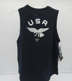 Nike Girls' Team USA Eagle Tank - Medium - Obsidian image 1