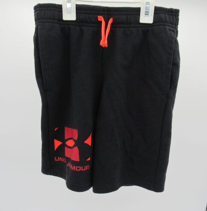 Under Armour Boys' Rival Terry Shorts - Medium - Black image 0