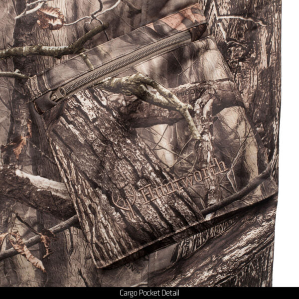 Huntworth Men’s Seneca Midweight Soft Shell Fleece-Interior Hunting Pants - 2XL image 1