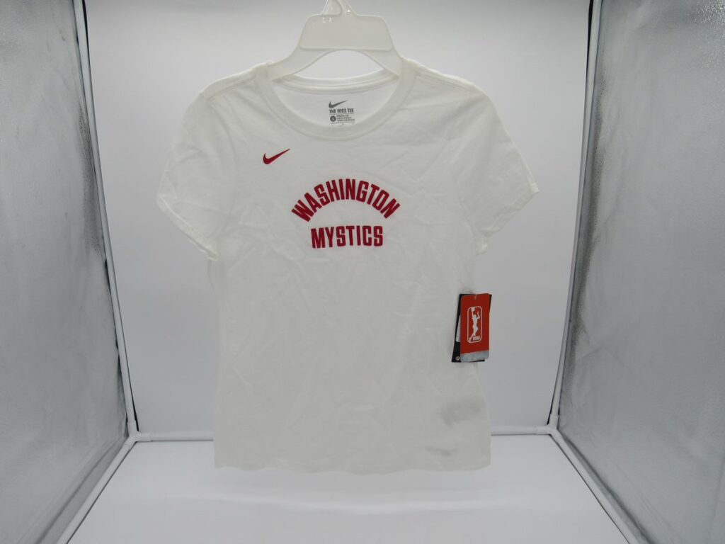 Nike Girls' Washington Mystics Core T-Shirt - Large - White image 0
