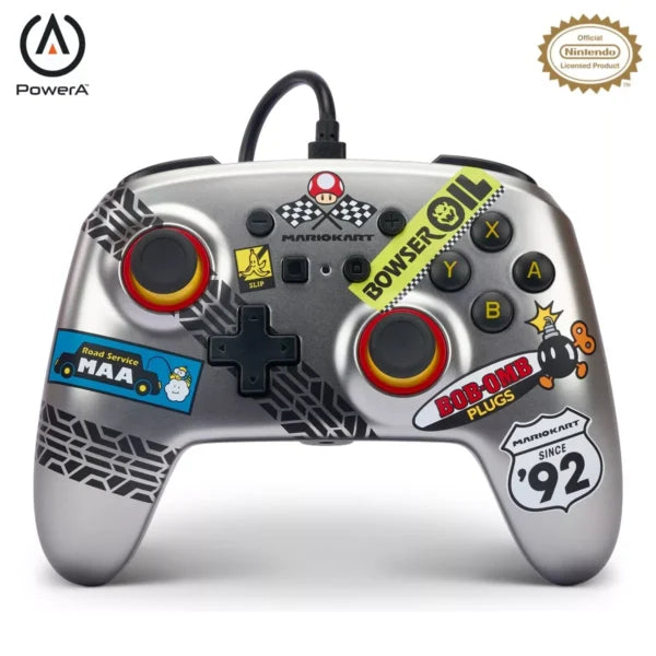 PowerA Enhanced Wired Controller for Nintendo Switch - Mario Kart image 0