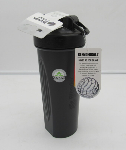 Classic Shaker Bottle - 32oz Shaker Cup - Black image 1