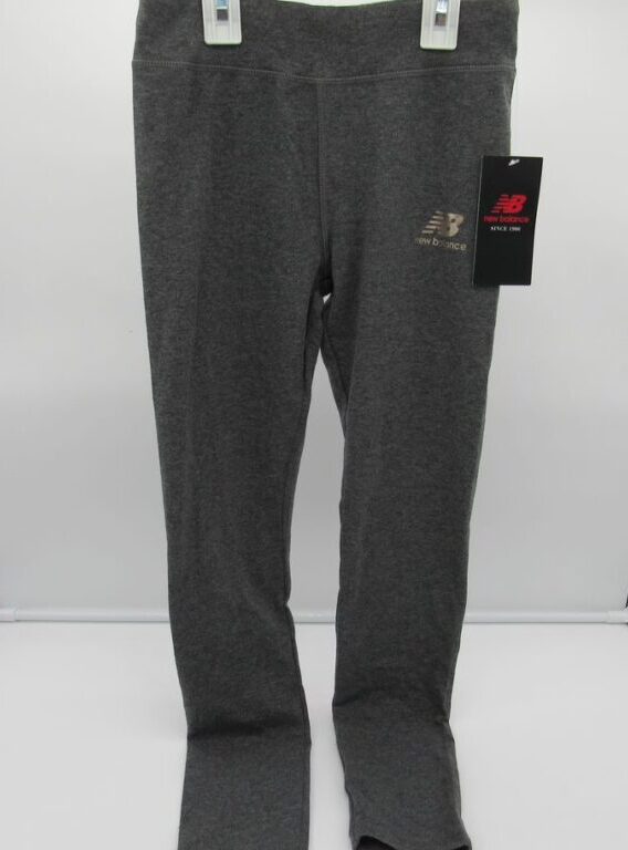New Balance Girls' Leggings - Large - Charcoal Heather image 0