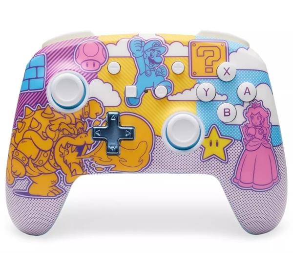 PowerA Enhanced Wireless Controller (Mushroom Kingdom Pop Art Edition) - Nintendo Switch image 0