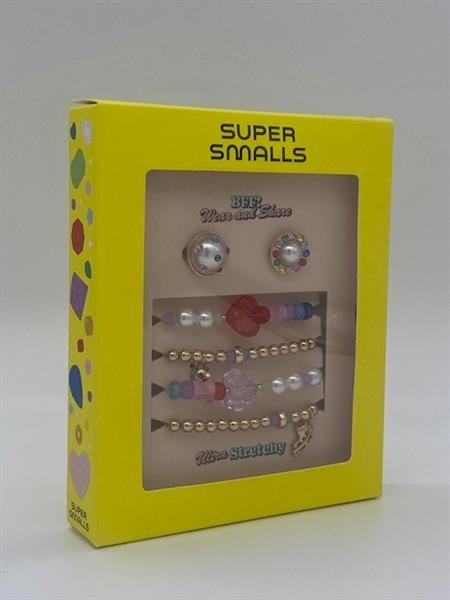 Super Gems BFF Rings & Bracelet Set image 0