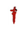 Plush Loofa Dog Toy - Red image 0