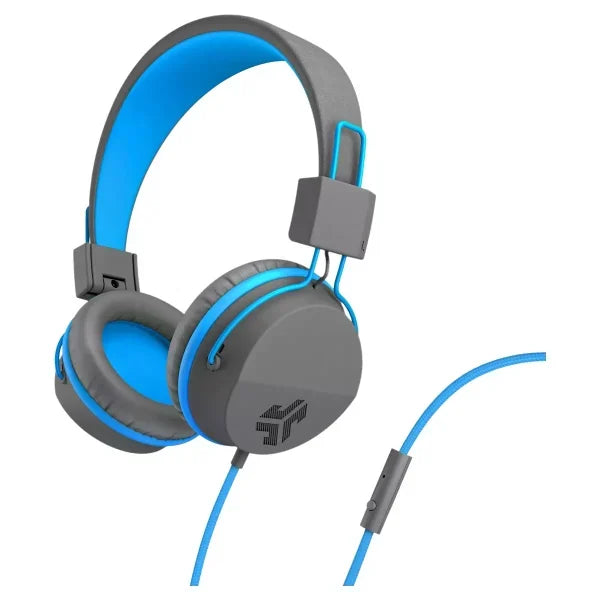 JBuddies Studio Wired Kids Headphones - Blue/Gray image 0