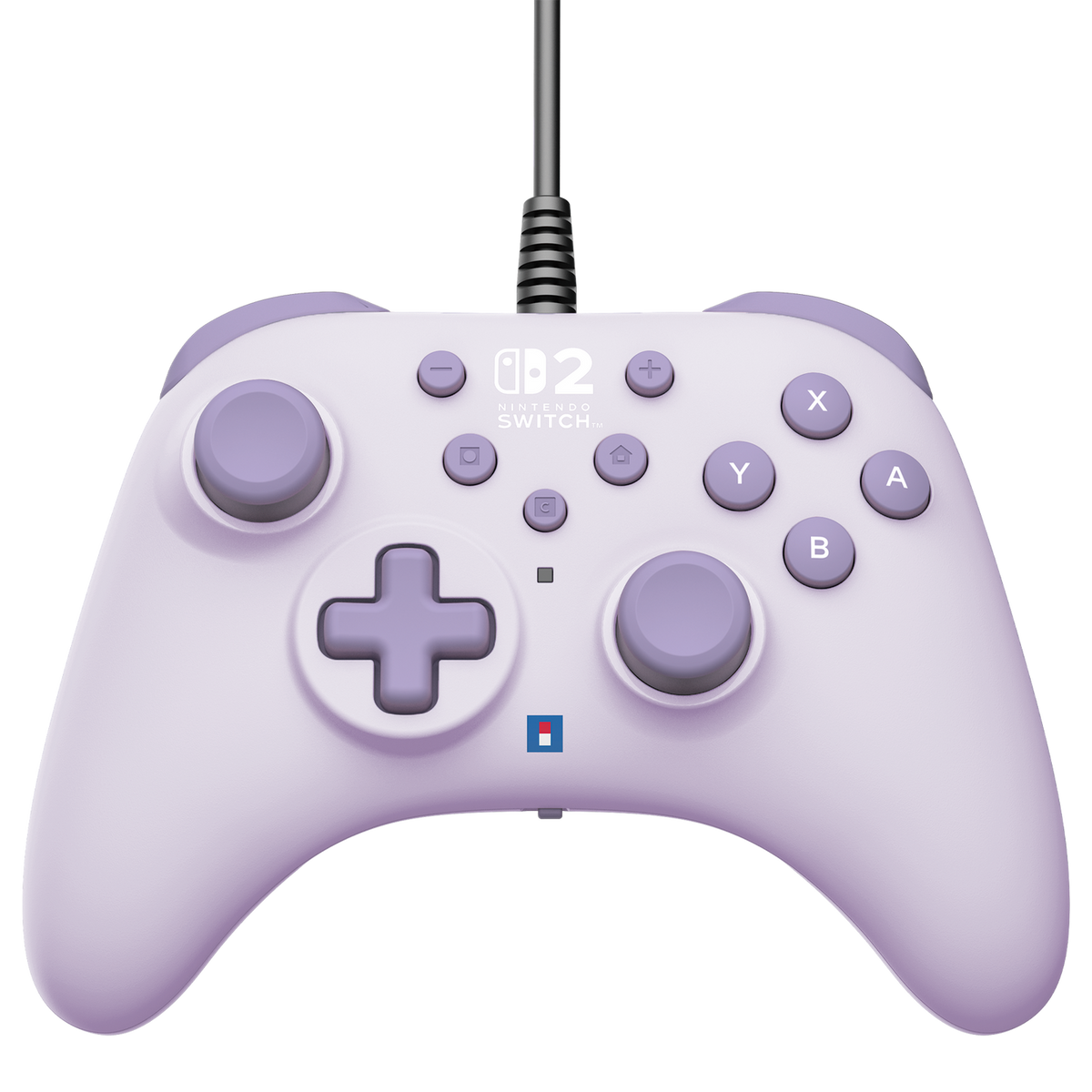HORI HORIPAD Turbo Wired Controller - Cozy Lavender - Nintendo Switch 2