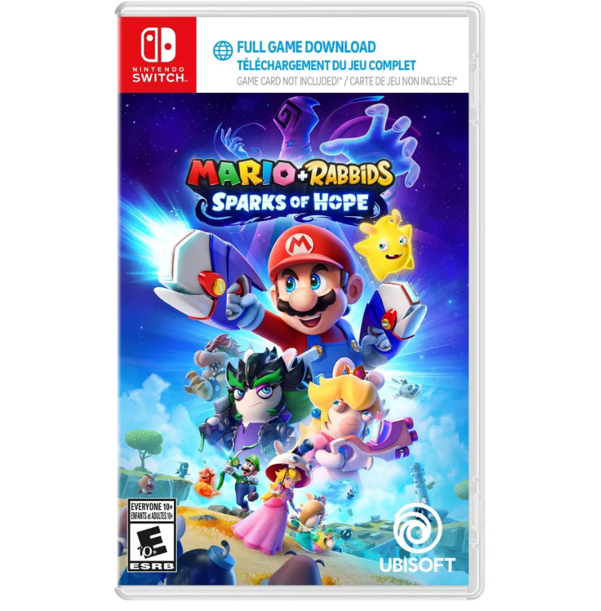 Mario + Rabbids Sparks of Hope code-in-box - Nintendo Switch