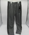 Adidas Boys' 3-Stripe Fleece Pants - Small - Char Grey image 0