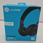 JLab Studio Bluetooth Wireless On-Ear Headphones - Black image 2