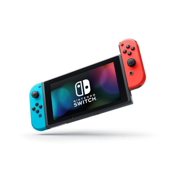 Nintendo Switch Console with Red/Blue Joycons image 1