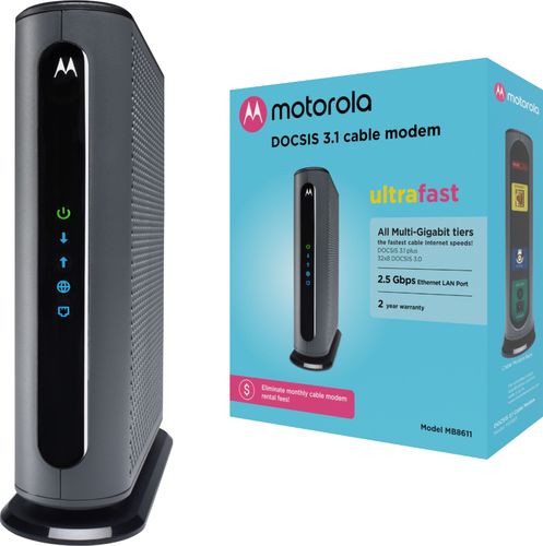 Motorola MB8611 2.5 Gbps Cable Modem image 0