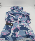 Adidas Girls' Graphic Camo Long-Sleeve Hoodie Shirt - XL - Crew Blue image 0