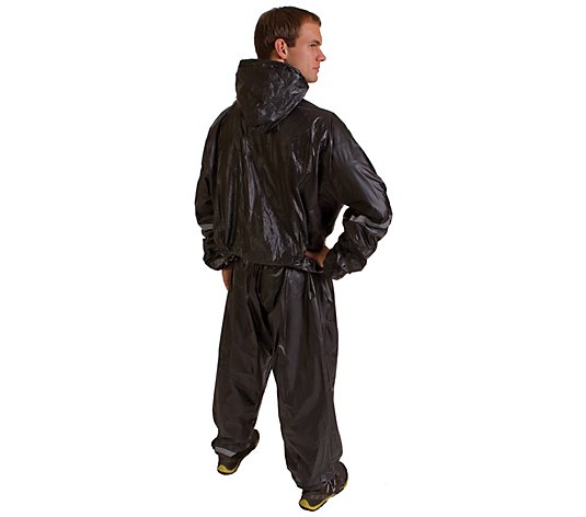 Go Fit Sweat Suit Hooded - L/XL Black image 2