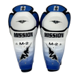 Mission Fuel Shin Guards - 10" Blue image 0