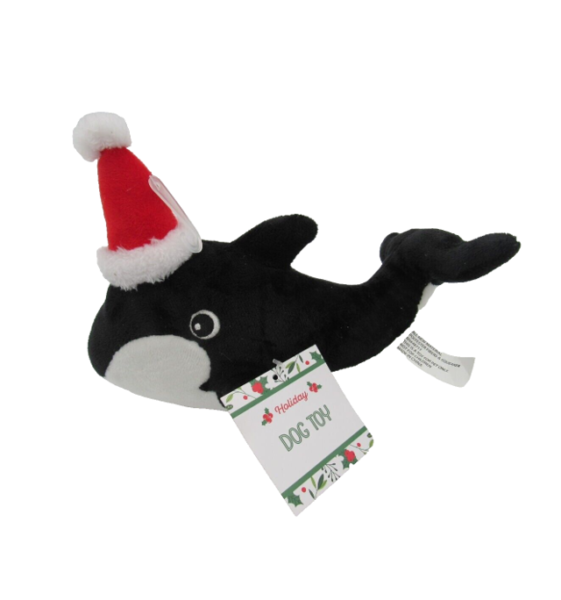 Holiday Dog Toy - Killer Whale image 0