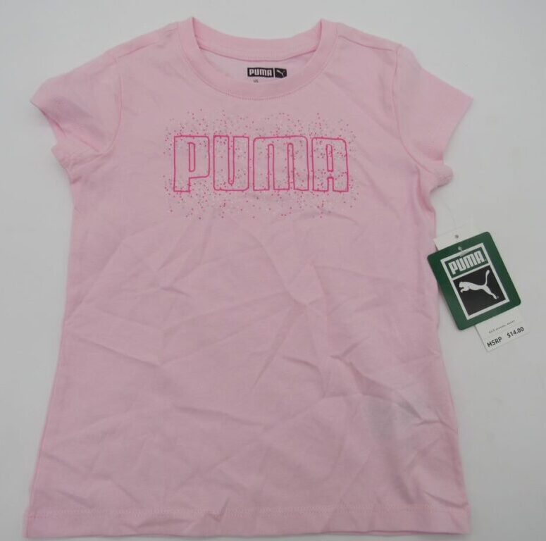 Puma Girls' Power Pack Shirt -Size 2T - Cherry Blossom image 0