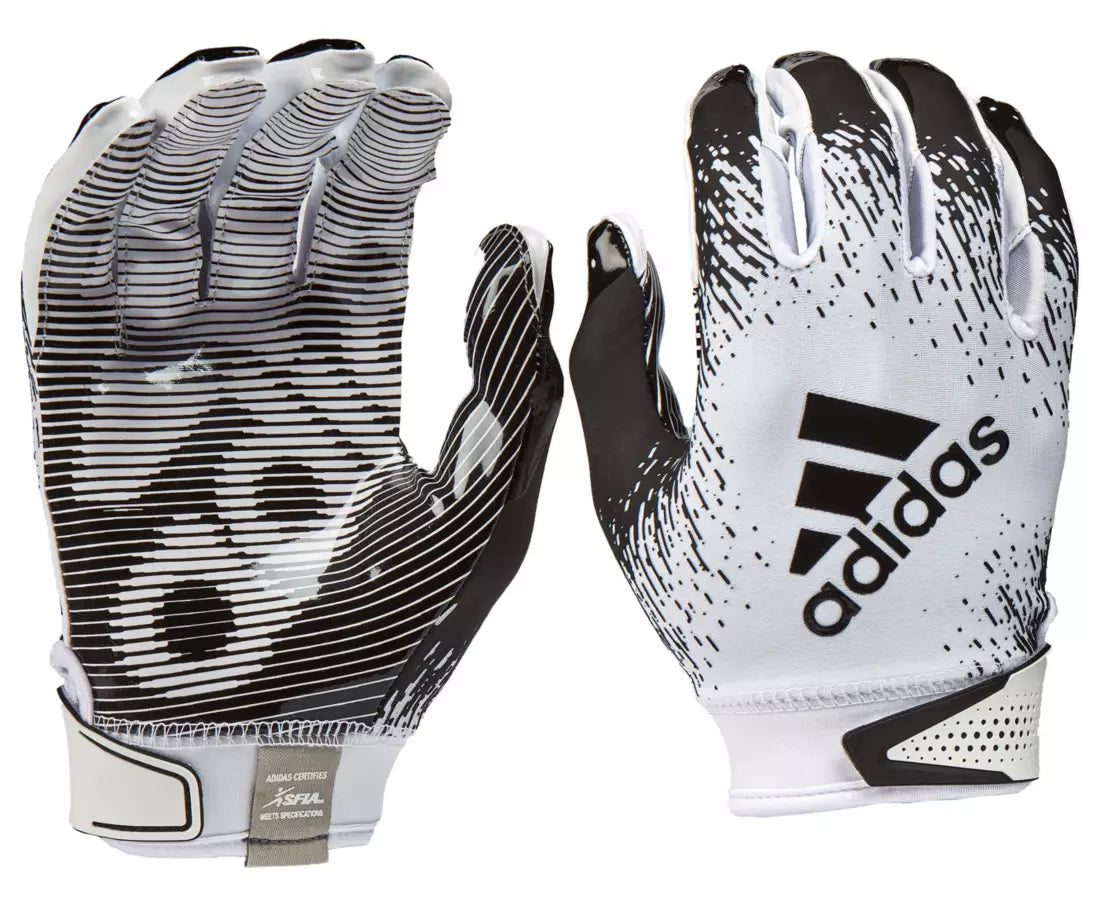 Adidas Youth ScorchLight 6.0 Football Gloves - Small - White/Black image 0