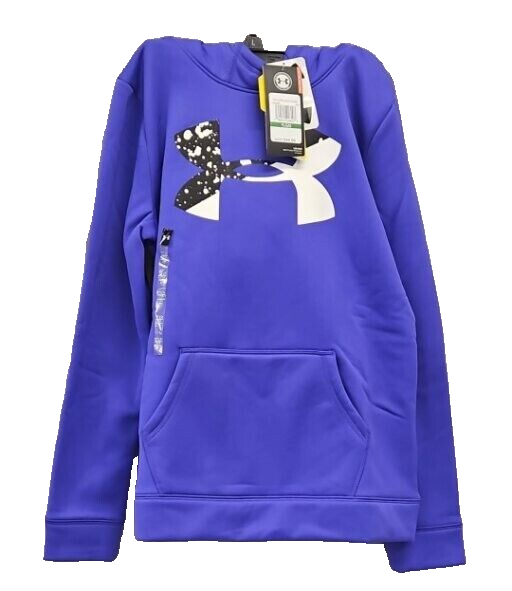 Girl's Under Armour Hoodie Youth - Large Purple image 0