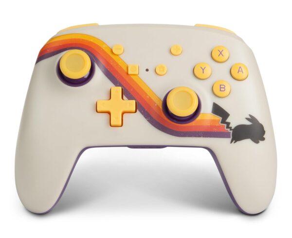 PowerA Enhanced Wireless Controller for Nintendo Switch Pokemon Pikachu Retro image 0