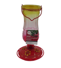 Meijer - Hummingbird Feeder Ombré Painted Glass Bottle image 0