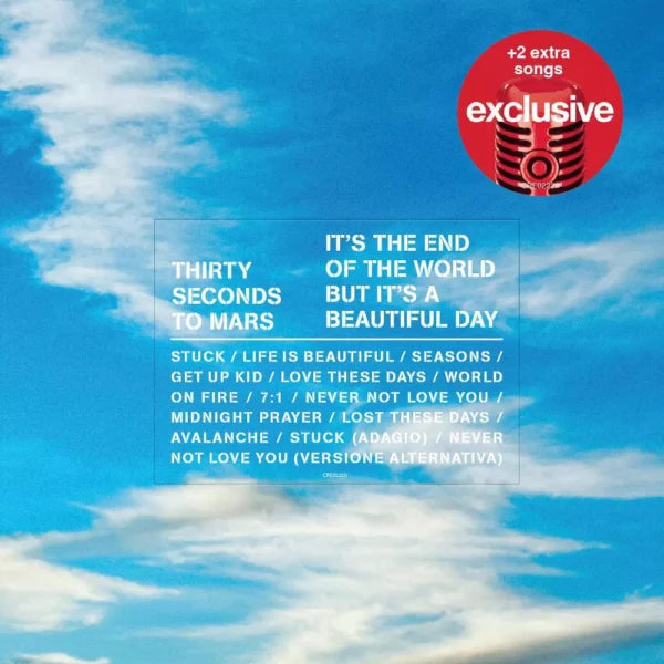 Thirty Seconds To Mars - It's The End Of The World But It's A Beautiful Day (Target Exclusive) (CD) image 0