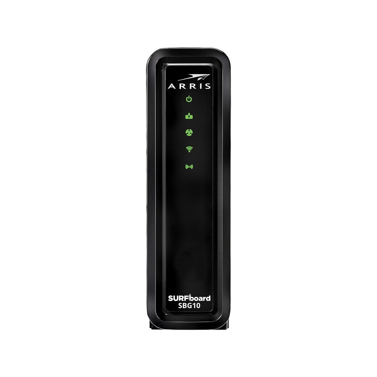 ARRIS SURFboard 16x4 DOCSIS 3.0 Wi-Fi Cable Modem, Model SBG10 (Black)