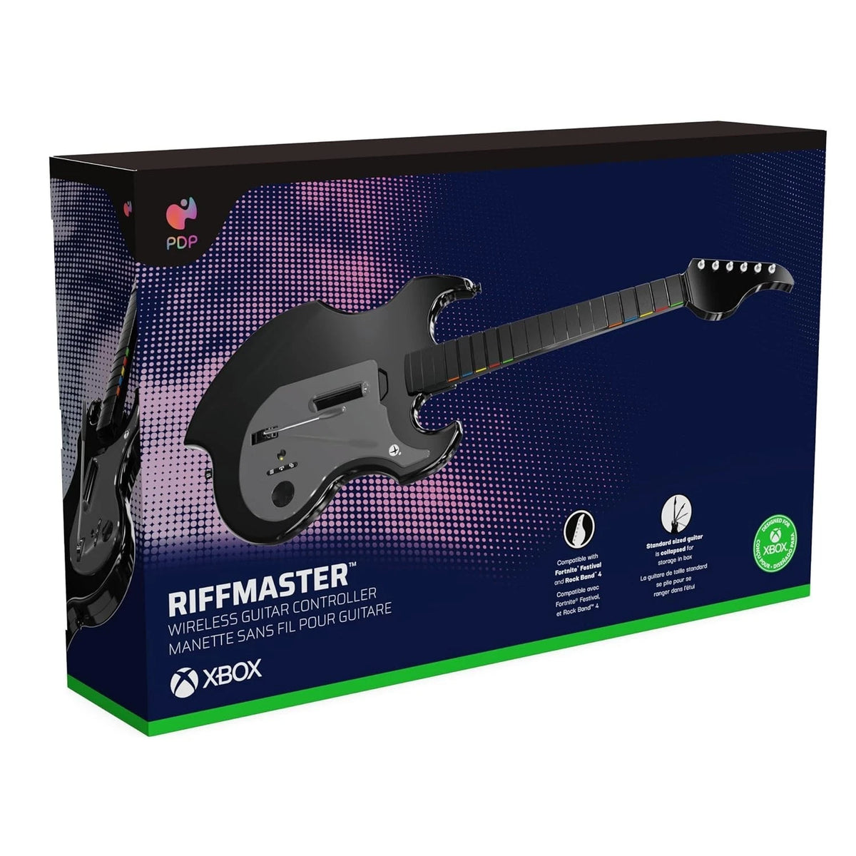 PDP Riffmaster Wireless Guitar Controller for Xbox Series X|S, Xbox One, PC