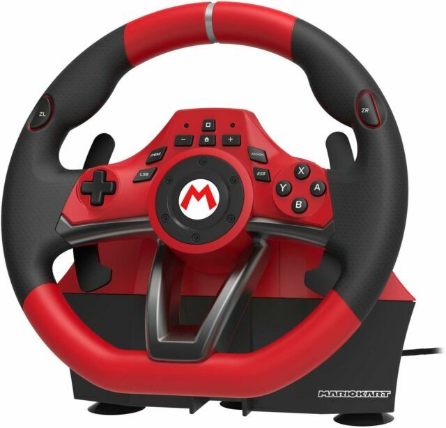 Hori NSW-228U Mario Kart Racing Wheel for Nintendo Switch